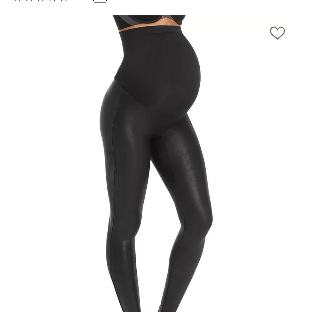 SPANX Black Maternity Leggings